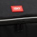 Органайзер в багажник автомобиля iSky, с крышкой, 74х33х31 см, черный, 65л