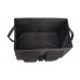 Органайзер с крышкой в багажник iSky, полиэстер, 50x31x31 см, черный, 50л