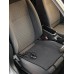 Подушка с подогревом на переднее сиденье iSky Africa, велюр, датчик защиты от перегрева, 40х40 см, 12 V, серая