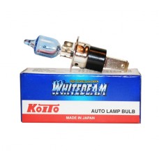H3С 12V 55W (100W) 4000K галогенная лампа Koito WhiteBeam 0753W, 1 шт