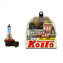 H16 12V 19W 4000K галогенные лампы Koito WhiteBeam P0749W, 2 шт