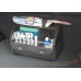 Органайзер в багажник автомобиля Wine, с прозрачной крышкой, 48х31х33 см, черный с белой стежкой, 40л