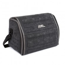 Органайзер сумка Sotra 3D Lux Small в багажник, 46x30x31 см, малый серый