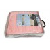 Органайзер сумка Sotra 3D Lux Hight в багажник, 44x39x35 см, высокий розовый