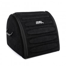 Органайзер сумка Sotra 3D Lux Hight в багажник, 44x39x35 см, высокий черный