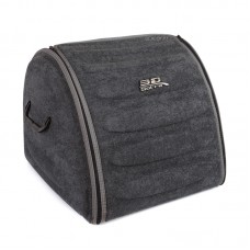 Органайзер сумка Sotra 3D Lux Hight в багажник, 44x39x35 см, высокий серый