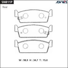 Дисковые тормозные колодки ADVICS SN811P