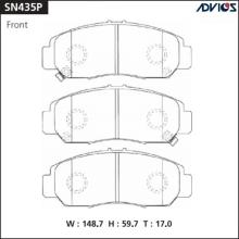 Дисковые тормозные колодки ADVICS SN435P