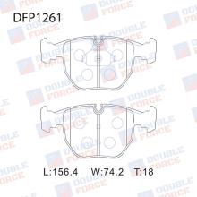 Колодки тормозные дисковые Double Force DFP1261