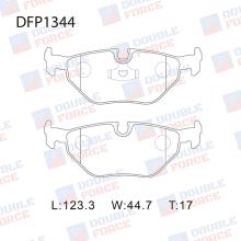 Колодки тормозные дисковые Double Force DFP1344