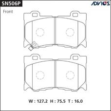 Дисковые тормозные колодки ADVICS SN506P
