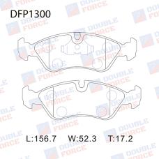 Колодки тормозные дисковые Double Force DFP1300